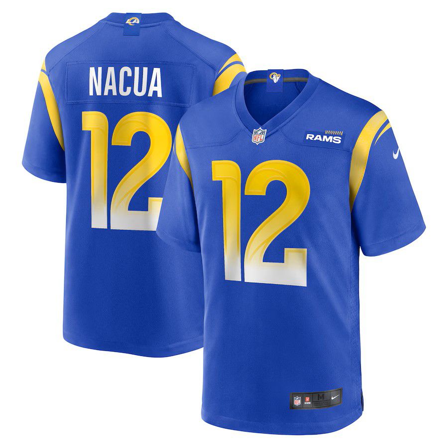 Men Los Angeles Rams #12 Puka Nacua Royal Nike 2025 Game Player NFL Jersey->los angeles rams->NFL Jersey